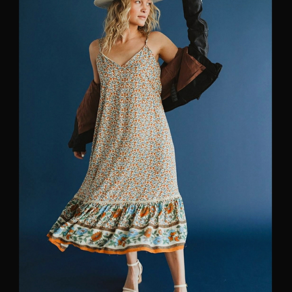 Floral Midi Dress